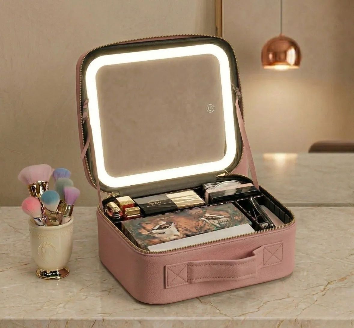 LED Vanity Makeup Case 