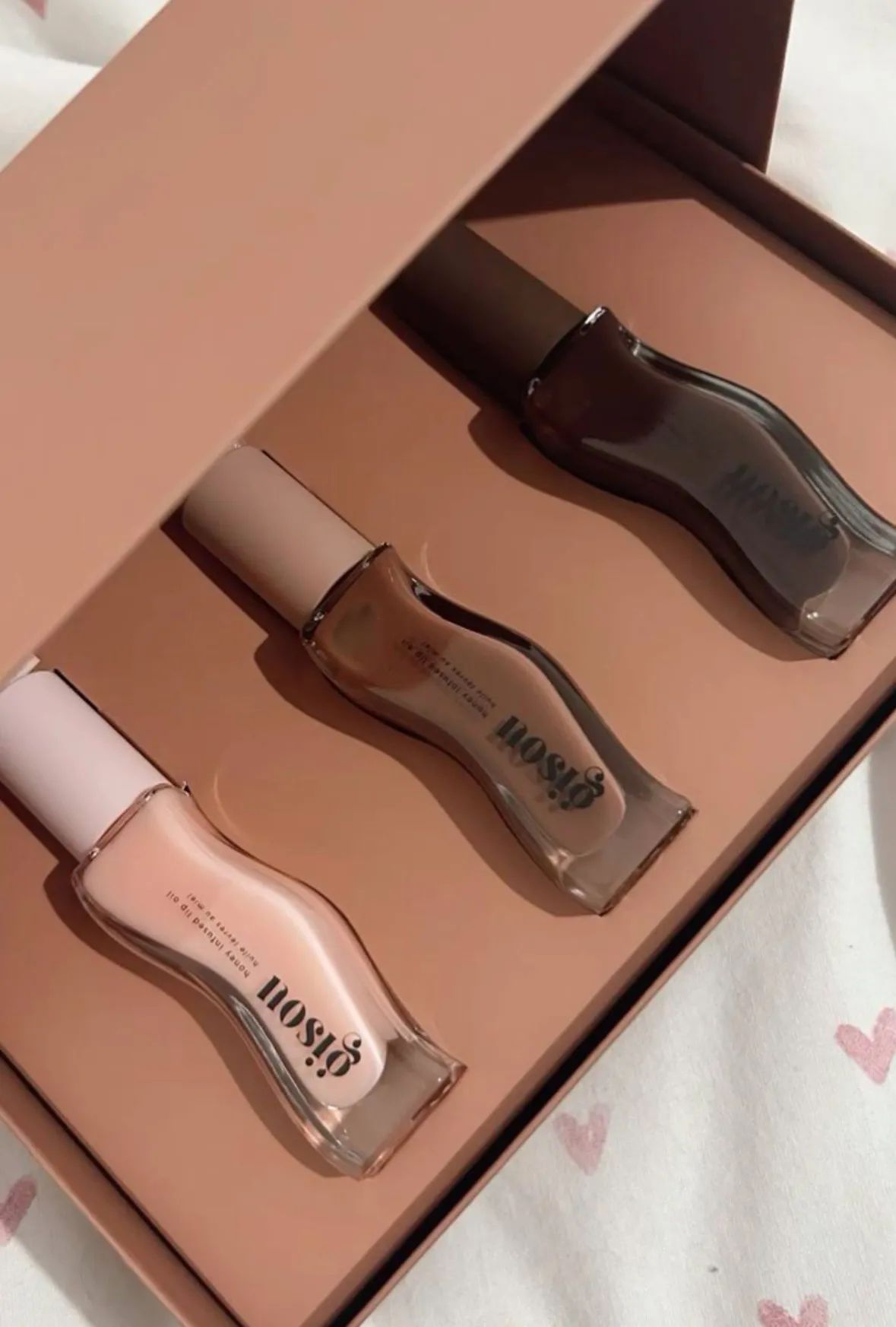 gisou lip oil set