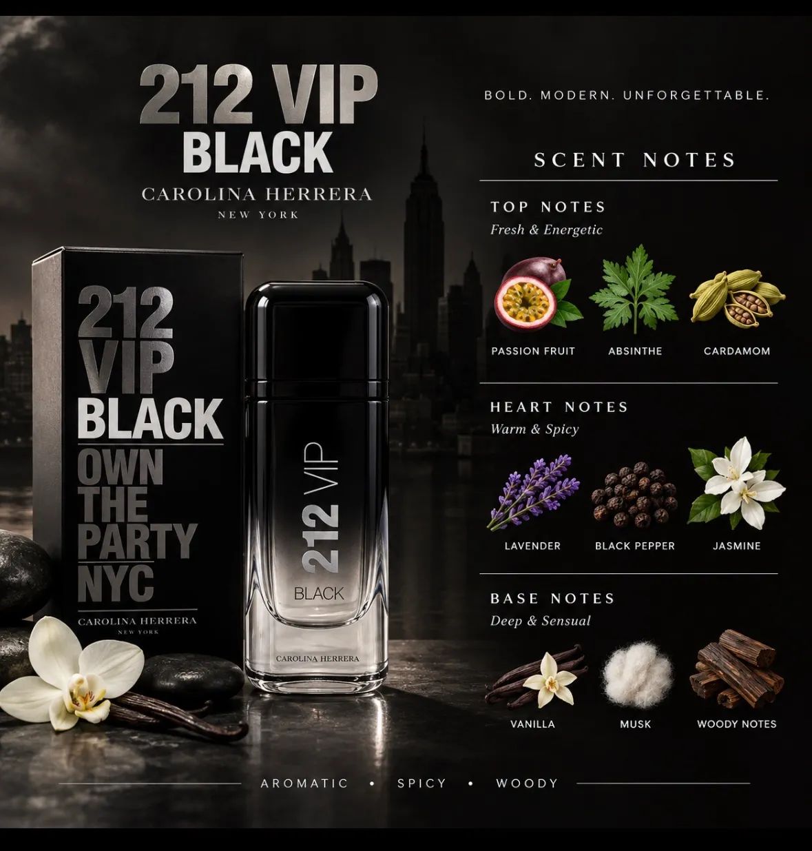Carolina Herrera 212 VIP Black