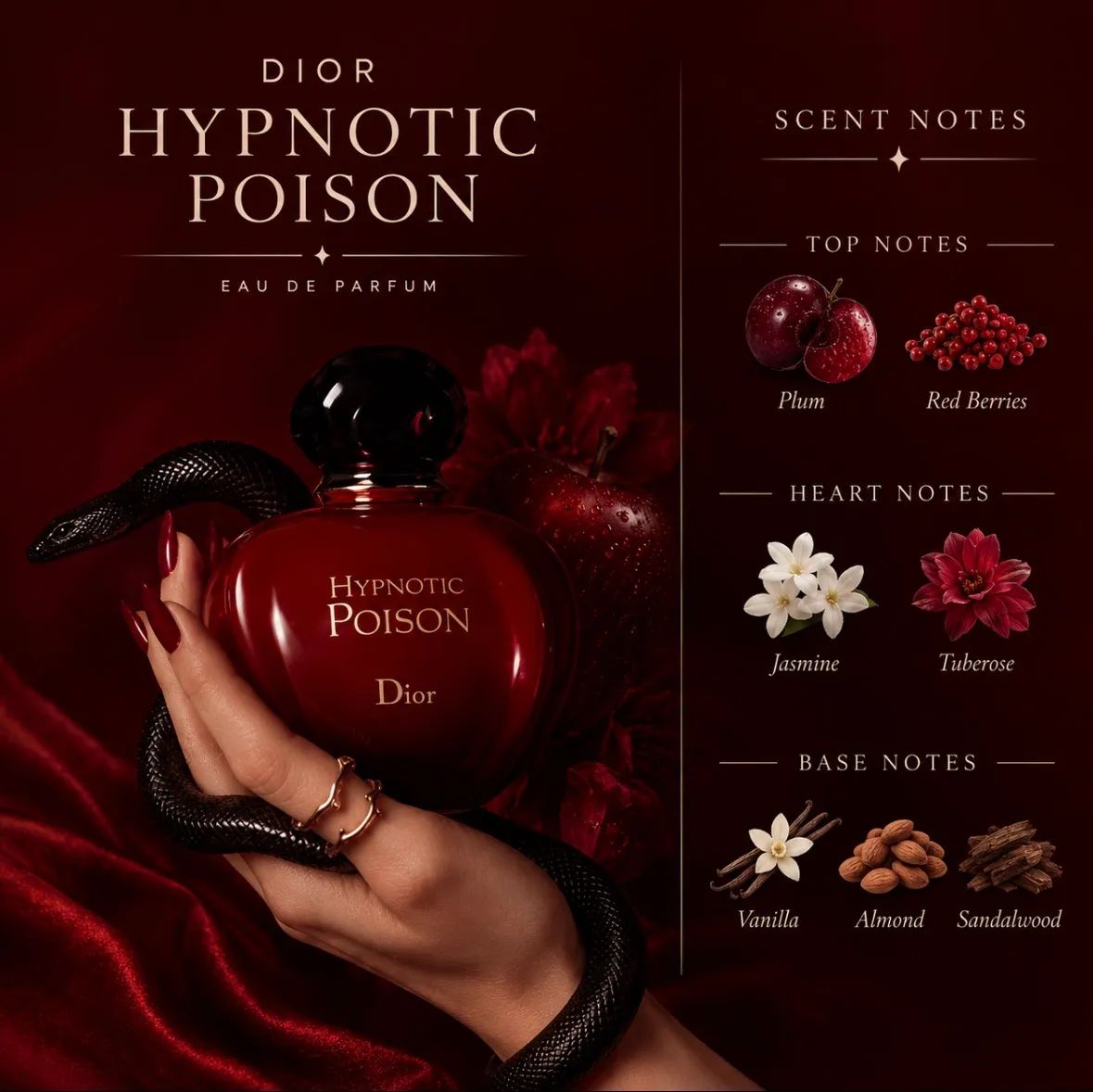 Dior Hypnotic Poison is Eau de Parfum