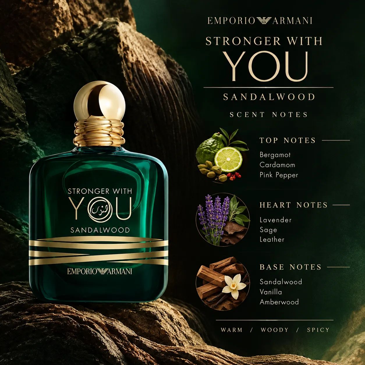 Emporio Armani Stronger With You Sandalwood