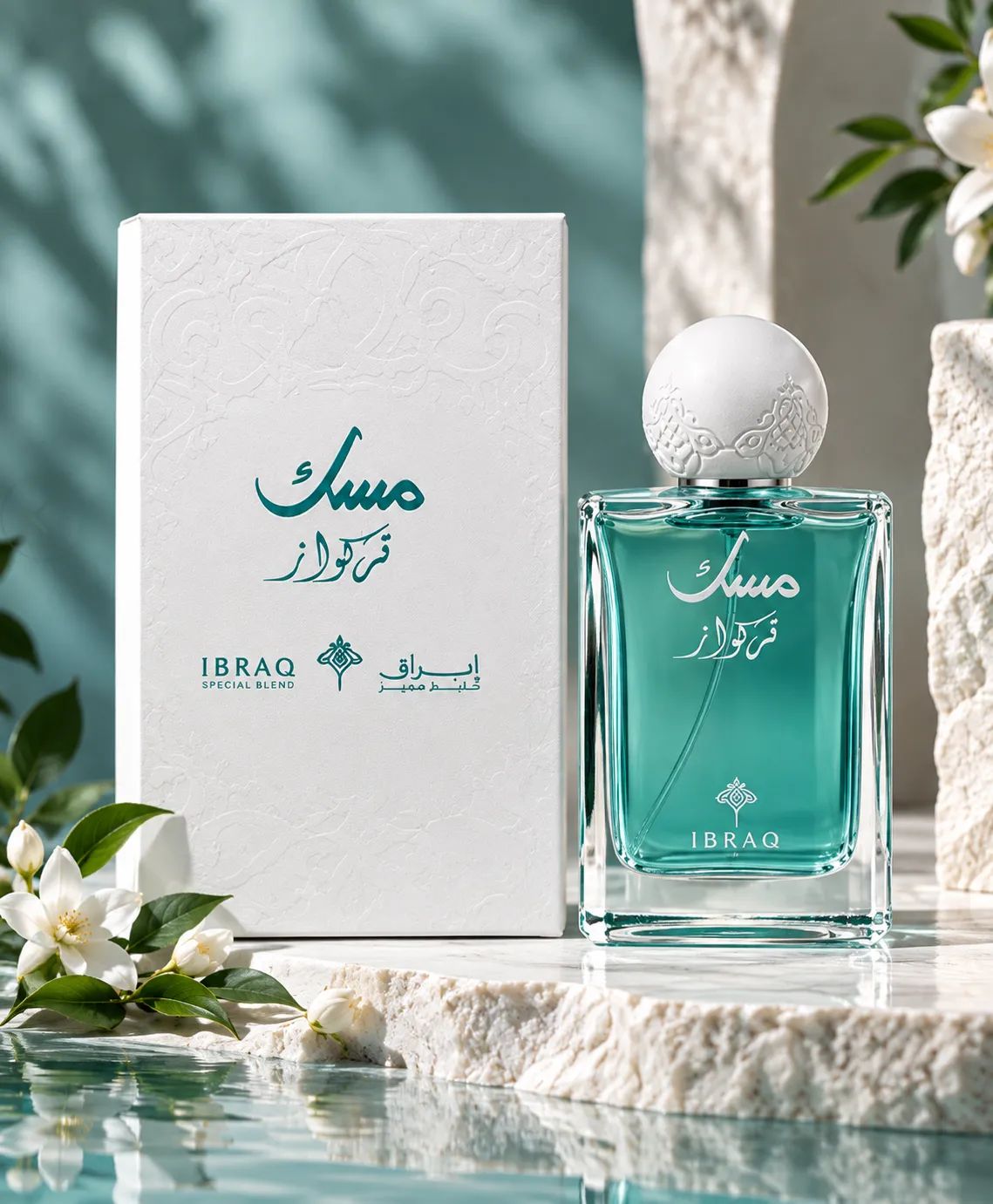 IBRAQ MUSK TURQUOISE