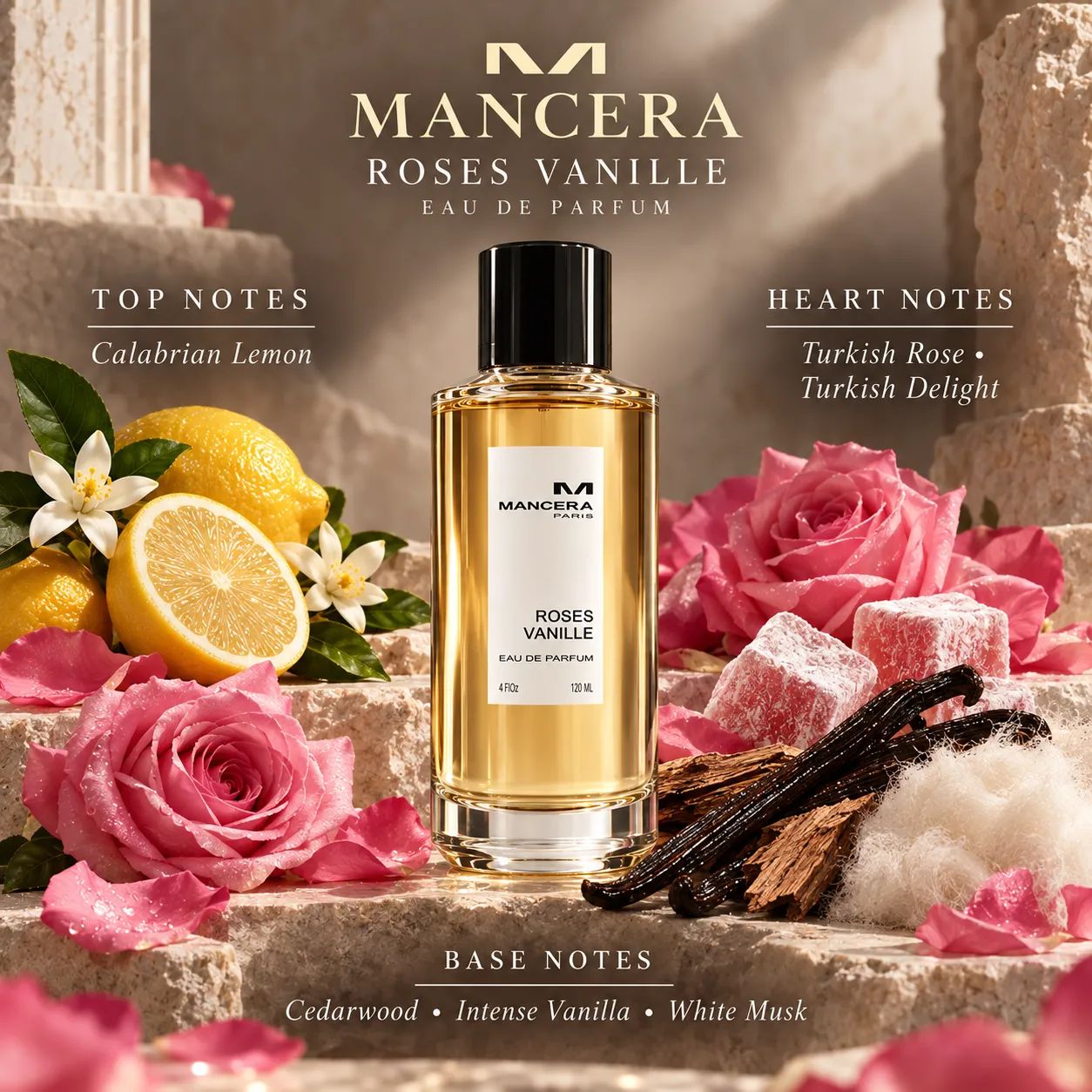 MANCERA ROSES VANILLE