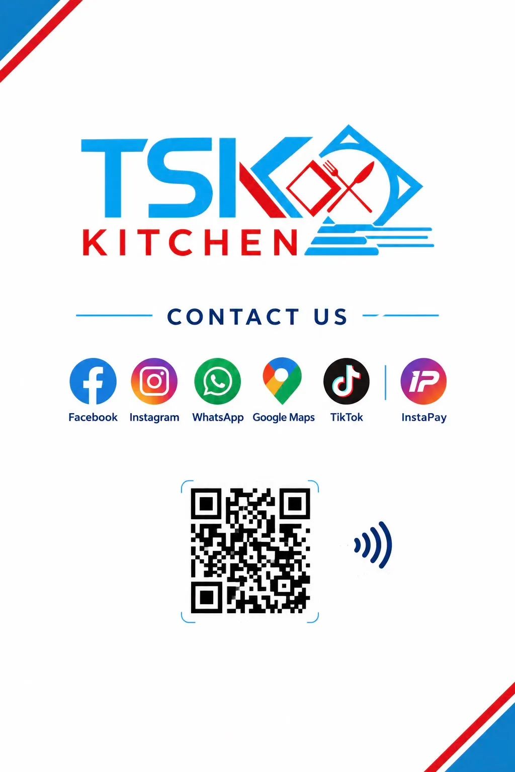 TapCards social media stand