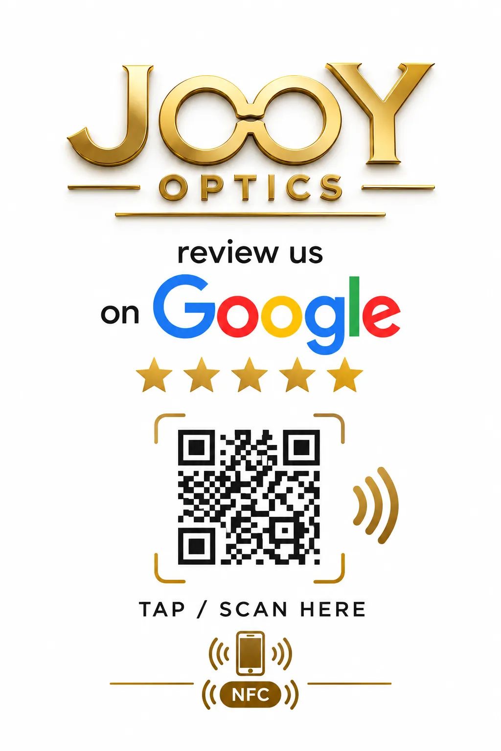 TabCard google reviews stand